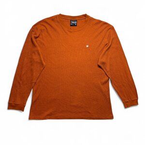 North Pole Men’s Orange Long Sleeve Tee